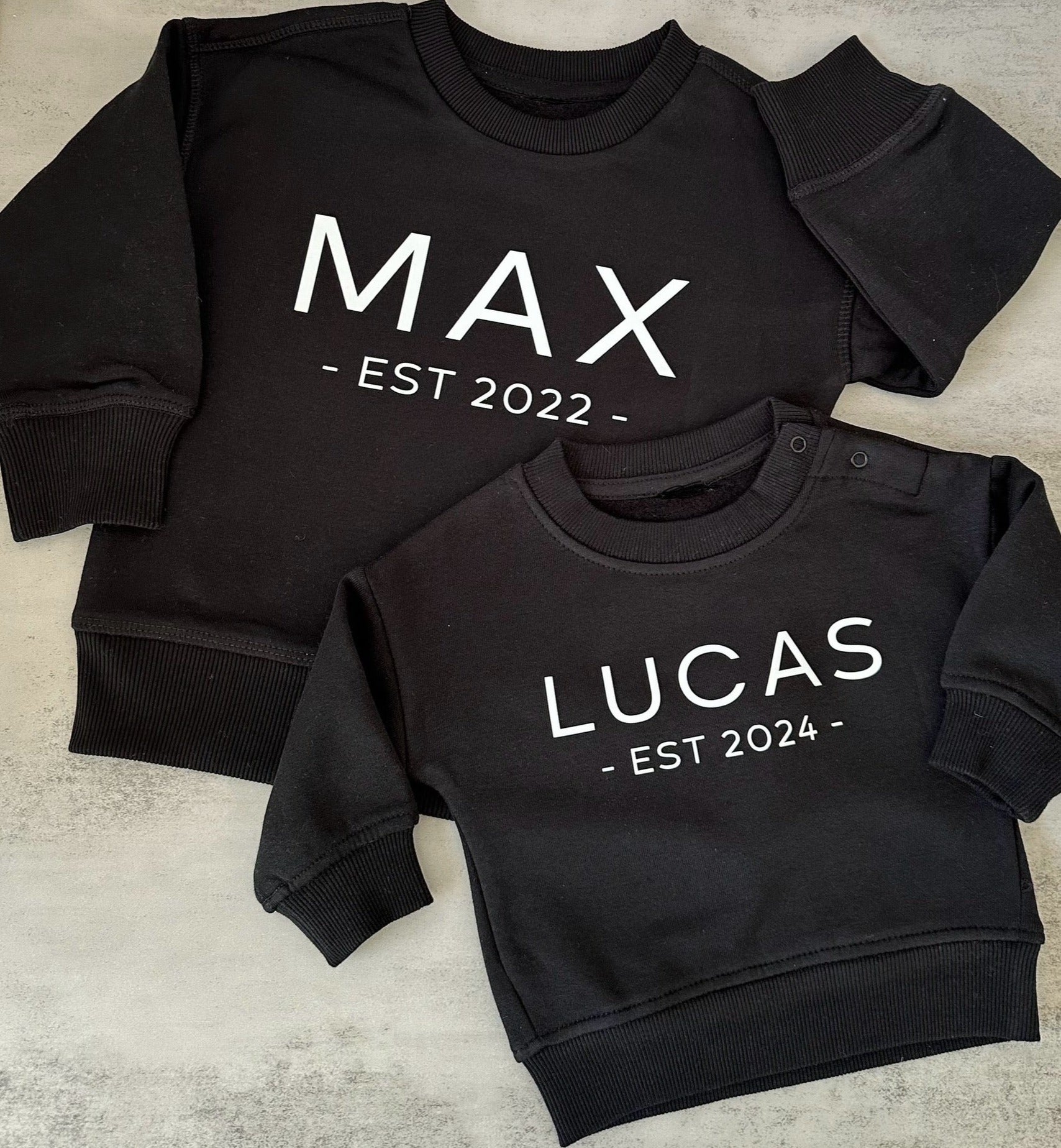 Kids personalised jumpers best sale