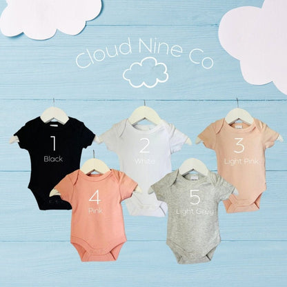 Custom twin baby onesies, create your own bodysuit set, custom text romper, baby shower gift, personalised newborn gift, customisable onesie