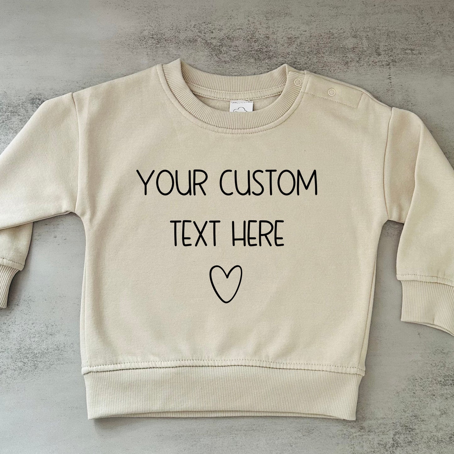 Customisable baby/toddler jumper - create your own