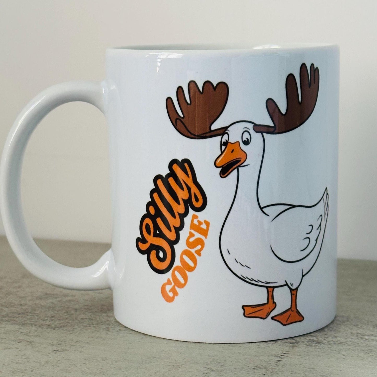 Silly Goose Ceramic Coffee Mug 11oz , Silly Goose Behaviour Meme Mug, funny gift, friend birthday gift, coworker boss gift, work coffee cup