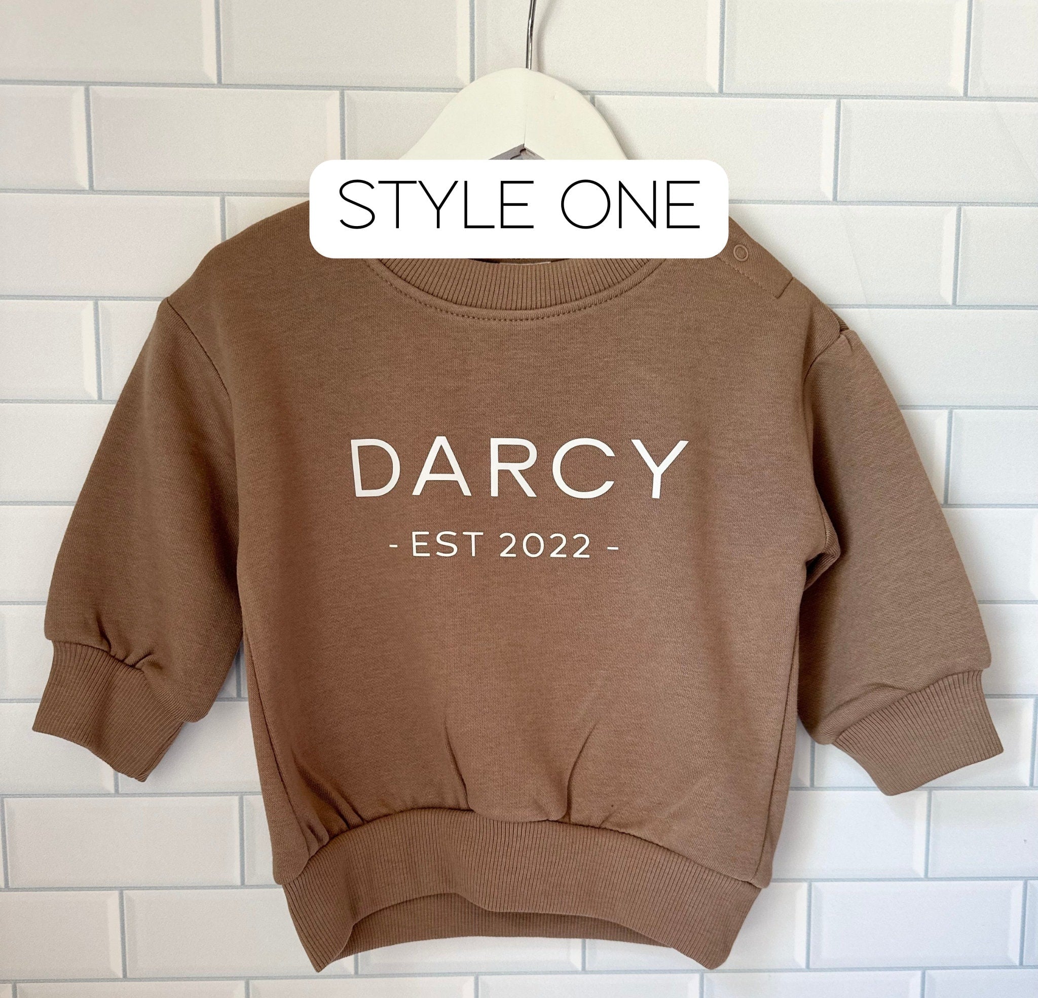 Personalised ESTABLISHED Jumper